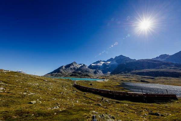 Berninapass, Oberengadin, Graubünden, Schweiz, Switzerland